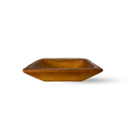 AYABA — Vide-poche design en bois d'Iroko de Côte d'Ivoire Green Kare