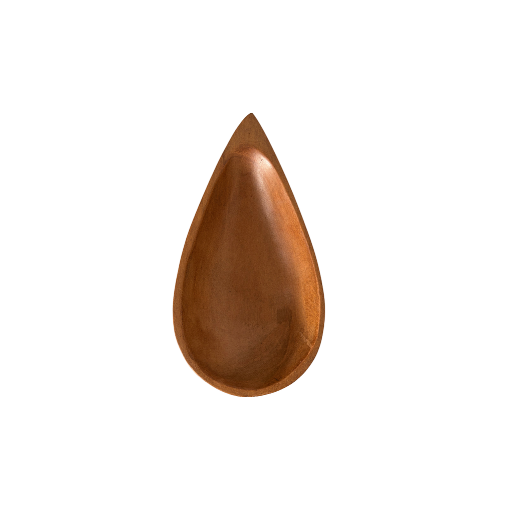 BROU — Coupelle goutte en bois d'Iroko de Côte d'Ivoire Green Kare