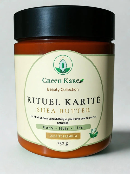 Beurre de karité pur et bio 230g pour les enfants et les adultes, bébés
