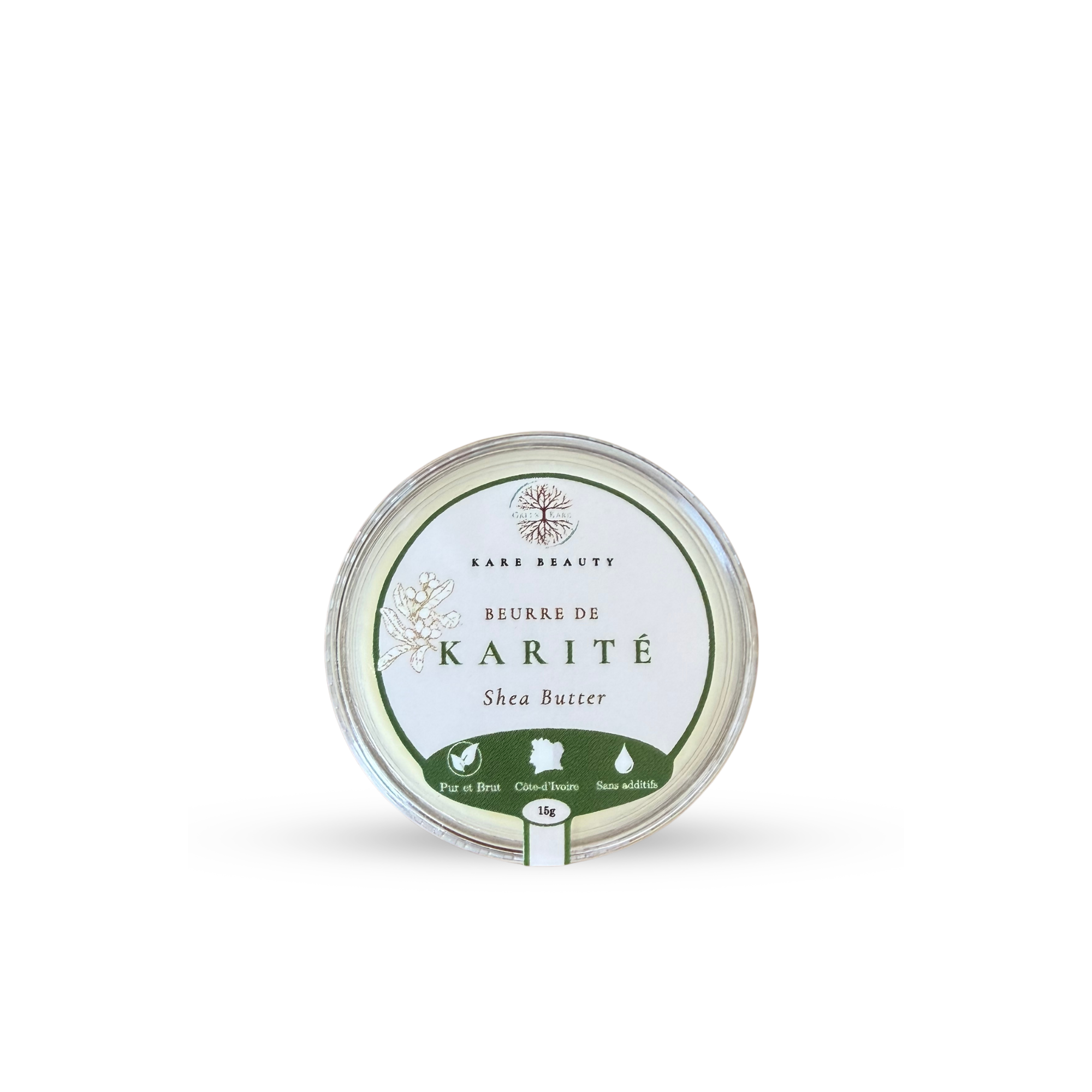 Rituel Karité – Beurre de karité pur pour peau et cheveux Green Kare