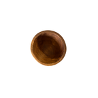 ZÉZÉ - Petit bol à épices en bois d'Iroko de Côte d'Ivoire Green Kare